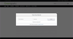 Desktop Screenshot of greenspark.co.uk
